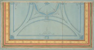 Design For The Painted Decoration Of A Ceiling 6