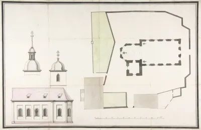 Design For The Parish Church Of Merkershausen 2