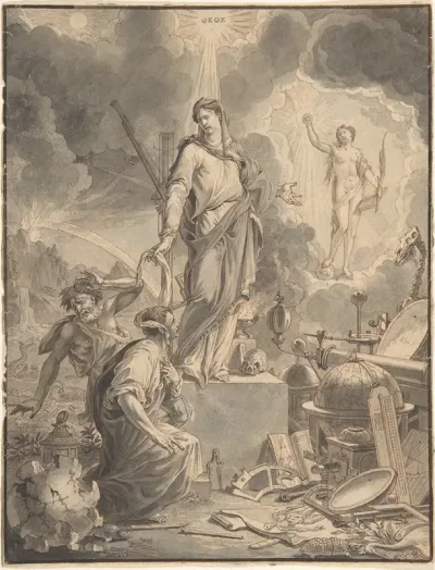 Design For The Title Page Of Acta Germanica