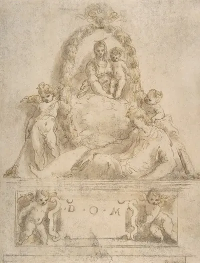 Design For The Tomb Of A Youth