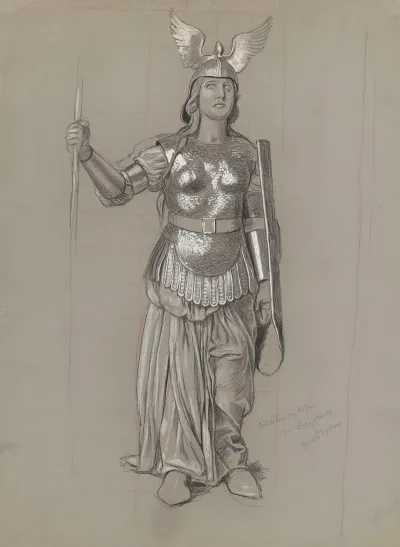 Design For Valkyries Costume 4
