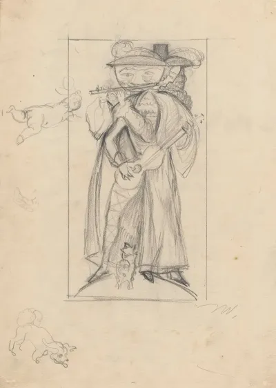 Design Of A Theatre Decoration In Chatteau Dermenoville