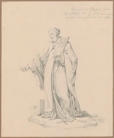 Design Of The Monument Of Father Augustyn Kordecki