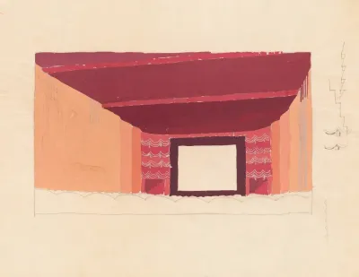 Design Proposals For Puck Theater New York Ny Interior Perspective Study 3