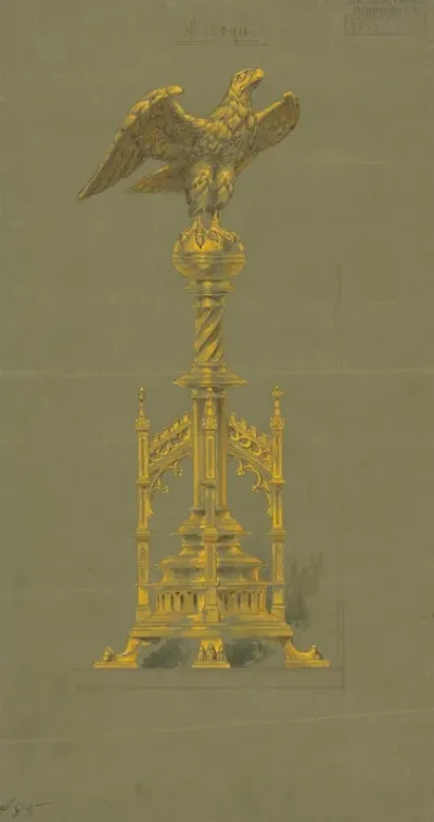 Designs Executed For Jones And Willis Metal And Wood Workers And Church Furniture Manufacturers Of Birmingham And London