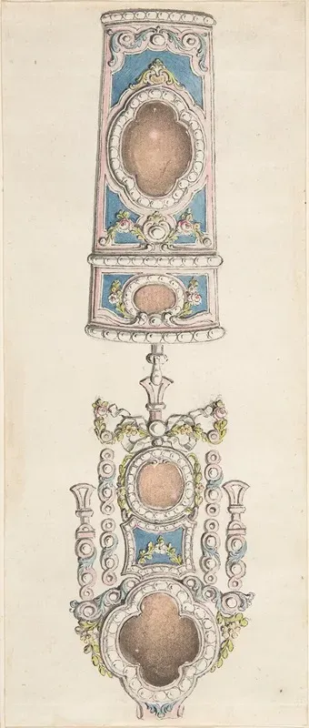 Designs For A Chatelaine And An Etui
