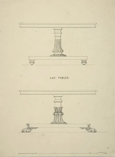 Designs For Loo Tables