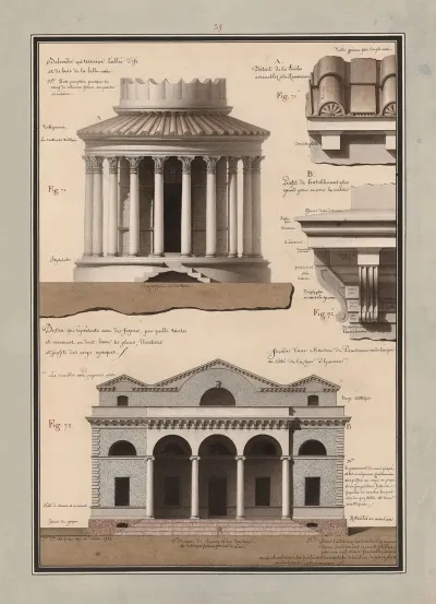 Dessin Qui Represente Avec Des Figures Par Quelles Teintes Et Comment On Doit Lever Les Plans Elevations Et Profils Des Corps Opaques