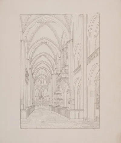 Det Indre Af Roskilde Domkirke