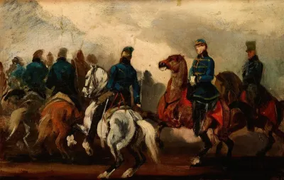 Detachment Of Austrian Hussars