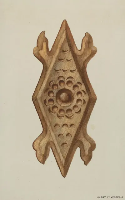 Detail Side Of Confessional