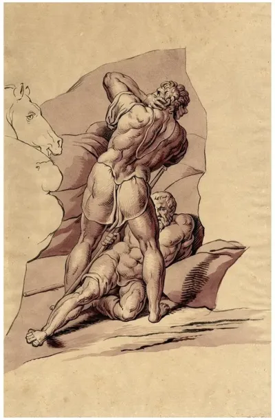 Detail V De Bekering Van Paulus