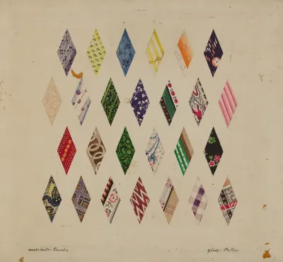 Details Of Patchwork Quilt