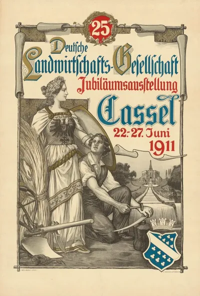 Deutsche Landwirtschafts Gesellschaft Jubilaumsausstellung Cassel 22 27 Juni 1911