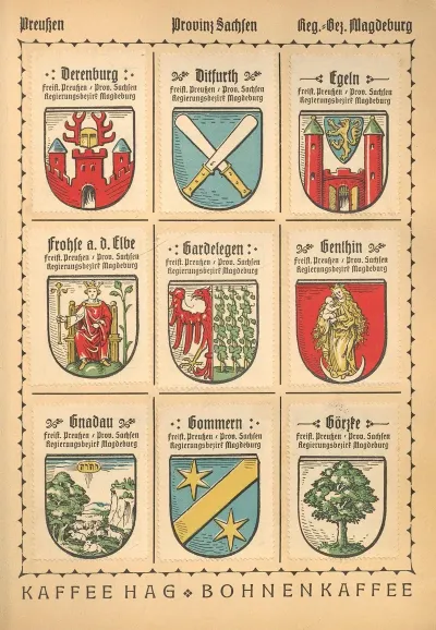 Deutsche Ortswappen German Municipal Coats Of Arms Pl 14