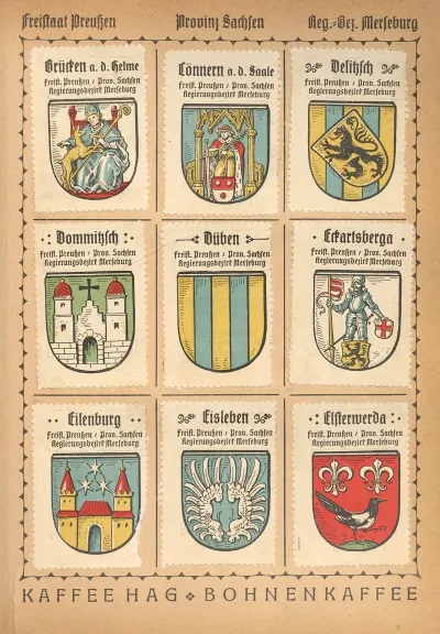 Deutsche Ortswappen German Municipal Coats Of Arms Pl 16