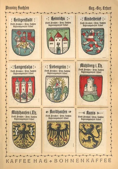 Deutsche Ortswappen German Municipal Coats Of Arms Pl 18