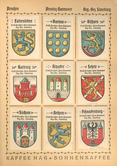 Deutsche Ortswappen German Municipal Coats Of Arms Pl 23