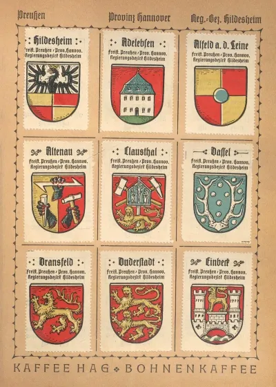Deutsche Ortswappen German Municipal Coats Of Arms Pl 24