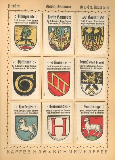 Deutsche Ortswappen German Municipal Coats Of Arms Pl 25