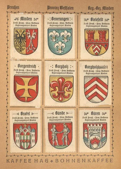 Deutsche Ortswappen German Municipal Coats Of Arms Pl 30
