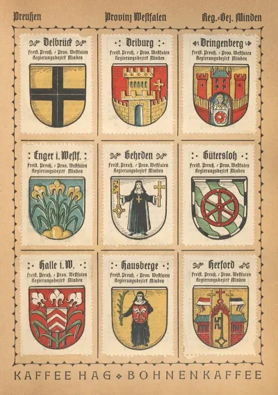 Deutsche Ortswappen German Municipal Coats Of Arms Pl 31