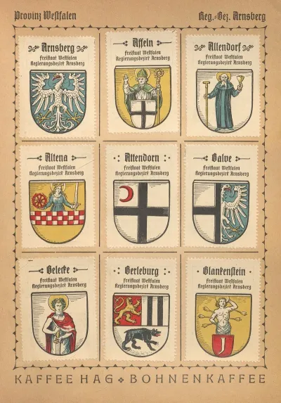 Deutsche Ortswappen German Municipal Coats Of Arms Pl 32