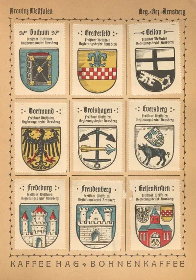 Deutsche Ortswappen German Municipal Coats Of Arms Pl 33