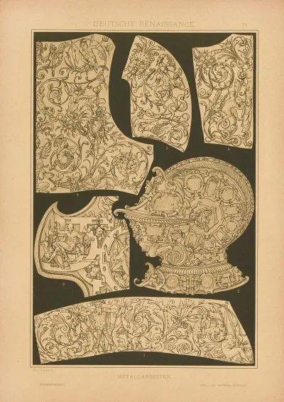 Deutsche Renaissance Metallarbeiten