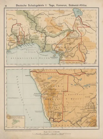 Deutsche Schutzgebiete I Togo Kamerun Und Sudwest Afrika