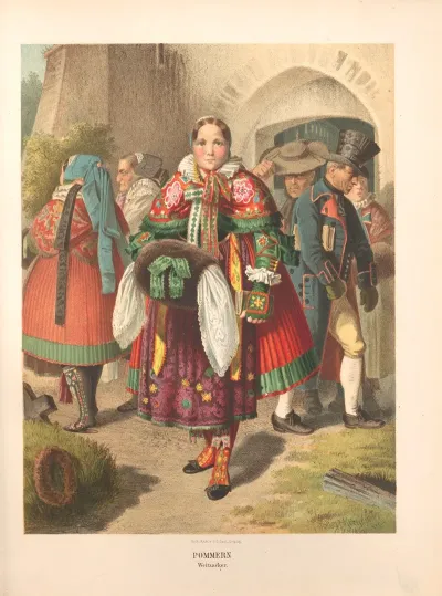 Deutsche Volkstrachten Pl 04