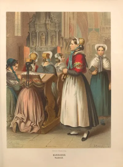 Deutsche Volkstrachten Pl 05