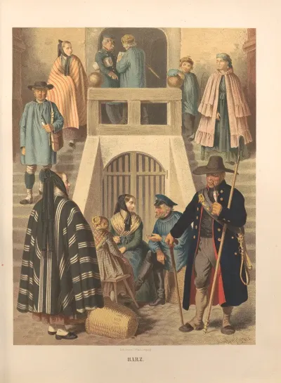 Deutsche Volkstrachten Pl 10