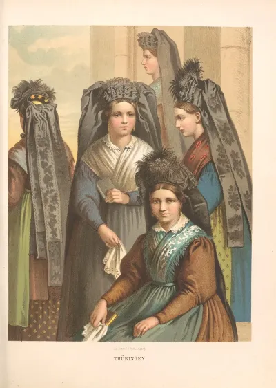 Deutsche Volkstrachten Pl 26