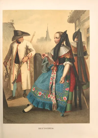 Deutsche Volkstrachten Pl 31