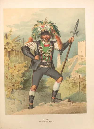 Deutsche Volkstrachten Pl 76