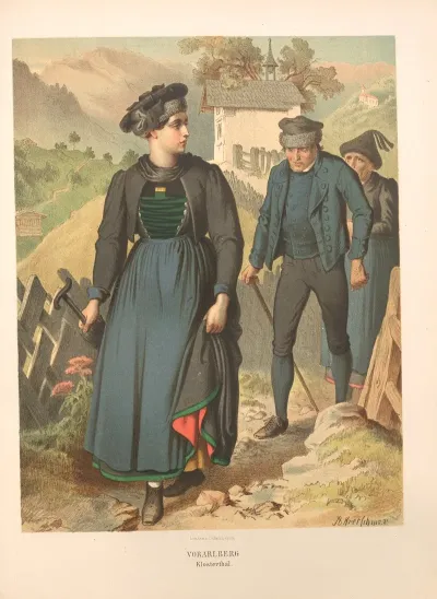 Deutsche Volkstrachten Pl 80