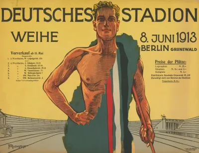 Deutsches Stadion Erstes Allgemeines Herbst Sportfest