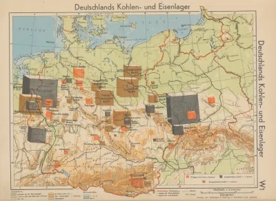 Deutschlands Kohlen Und Eisenlager