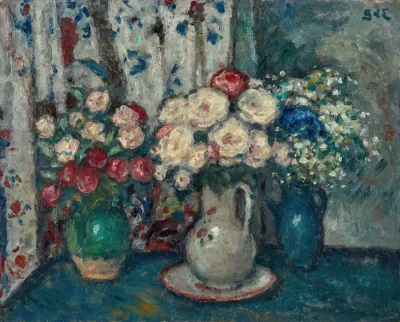 Deux Bouquets De Roses