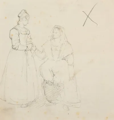 Deux Etudes De Femmes 2