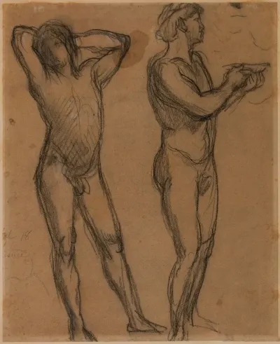 Deux Hommes Nus