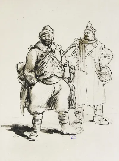 Deux Poilus