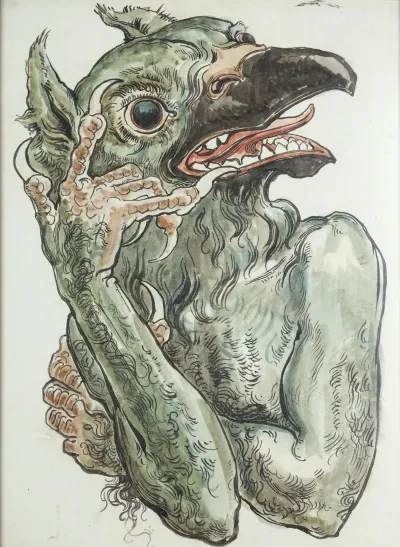 Devil With A Birds Head