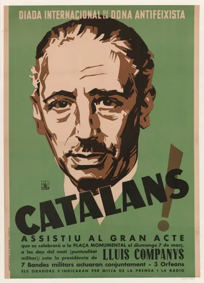 Diada Internacional De La Dona Antifeixista Catalans Assistiu Al Gran Acte