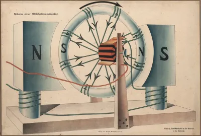 Diagram Of A Direct Current Machine