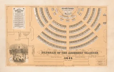Diagram Of The Assembly Chamber 1851