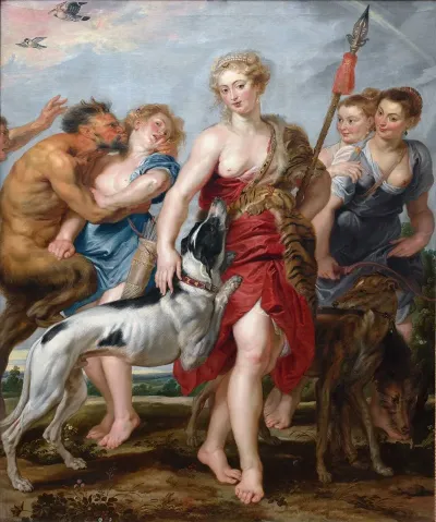 Diana And Her Nymphs Departing For The Hunt