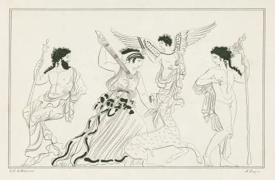 Diana The Huntress With Jupiter Apollo And Winged Victory