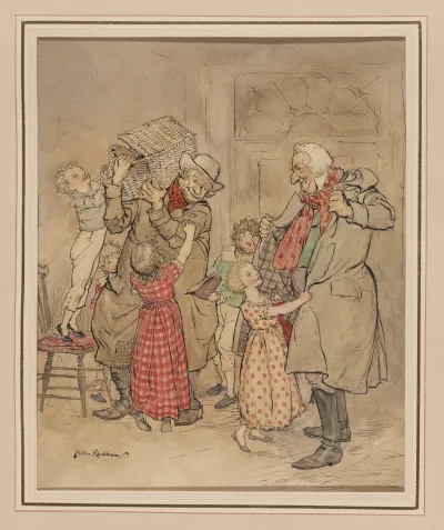 Dickens Christmas Carol Scrooge Dreams